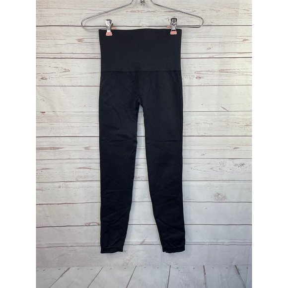 SPANX Seamless Leggings Black Small - Picture 5 of 5
